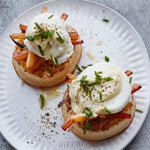 Salsify crumpets_image