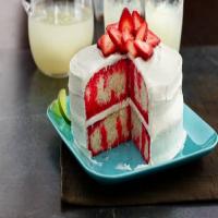 Strawberry-Lime Daiquiri Poke Cake image