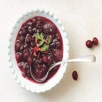 Pineapple Cranberry Sauce with Chiles and Cilantro image