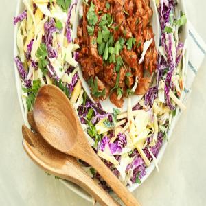 Whole30 Slow Cooked BBQ Pulled Pork With Coleslaw image