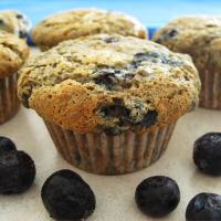 Health Nut Blueberry Muffins_image
