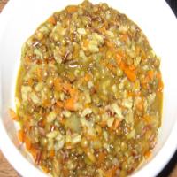 Spiced Lentils and Rice image