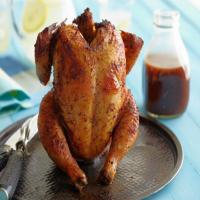 Beer Can Chicken with Cola Barbecue Sauce image