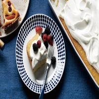 Coconut Cake with Berries and Cream image