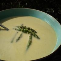 Creme Fraiche Asparagus Soup image