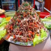 Salpicon de Res Recipe/ Shredded Beef Salad image