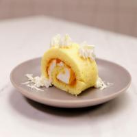 Apricot Jelly Roll with White Chocolate image