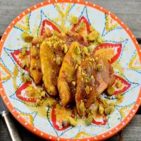 Grilled Pineapple With Rum Reduction Sauce image