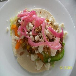 Mexicana chicken soup soft tacos!_image