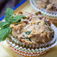 Spam®, Cheese, and Spinach Muffins image