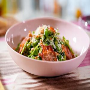 Spring Pea Salad with Jamon and Mustard Vinaigrette_image
