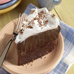 Brownie Bottom Pudding Pie Recipe - (4.6/5)_image