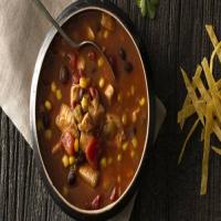 Slow-Cooker Chicken Taco Soup image