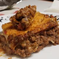 Smothered Beef and Bean Burrito Casserole_image