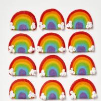 Rainbow Slice-and-Bake Cookies image