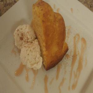 Peach Cobbler Cake W/ Butter Rum Glaze_image