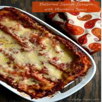 Butternut Squash Lasagna with Marinara Sauce_image