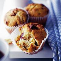 Choc-cherry muffins image