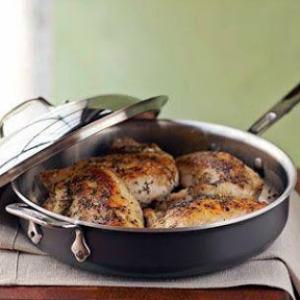 Pan-Roasted Chicken with Herbes de Provence Recipe_image