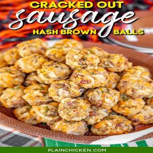 Cracked Out Sausage Hash Brown Balls - Plain Chicken_image