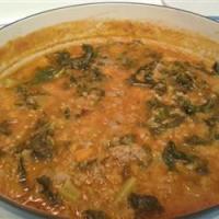 Lentil, Kale, and Sausage Soup image