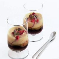Spicy Zabaglione with Strawberries and Chocolate image
