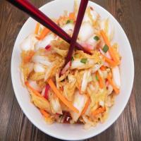 Kimchi (Korean Fermented Spicy Cabbage) image