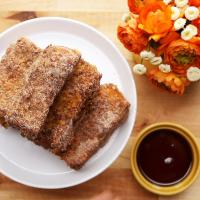 Crunchy Churro French Toast Sticks Recipe by Tasty image