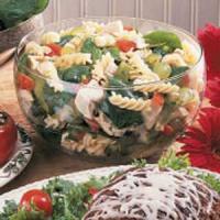 Chicken Spinach Pasta Salad_image