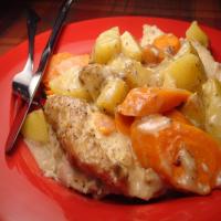 Chicken and Vegetable Casserole image