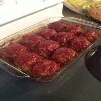 Mini Cheddar Meatloaves image