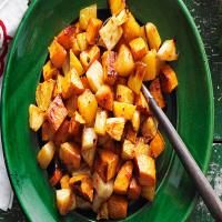 Roasted Sweet Potatoes & Pineapple_image