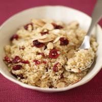 Bulgur Pilaf with Almonds and Dried Cranberries image