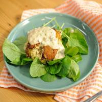 Crab Cakes with Remoulade Sauce image
