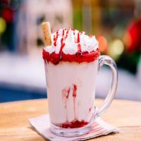 White Cocoa with Raspberry Swirl image