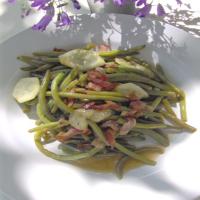 Green Bean, Bacon and Cucumber Salad image