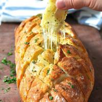 Cheese and Garlic Pull Apart Bread Recipe - (4.6/5)_image
