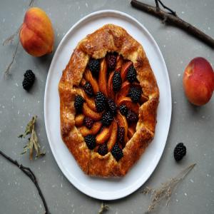 Peach & Blackberry Galette Recipe - (4.1/5)_image