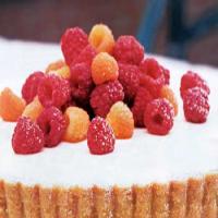 Ginger-Cream Tart with Raspberries image