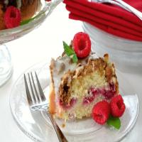 Raspberry Streusel Coffee Cake image