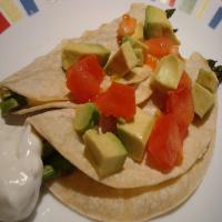 Asparagus Cheese Tacos image
