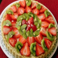 Kiwi Strawberry Tart image