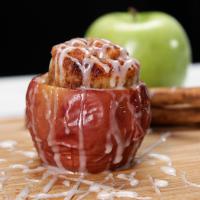 Cinnamon Roll-Stuffed Baked Apples Recipe by Tasty image