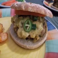 Green Chile and Cheddar Turkey Burgers (WW)_image