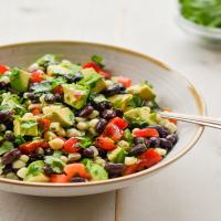 Black Bean Salad with Corn, Avocado & Lime Vinaigrette_image