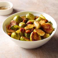 Brussels Sprouts with Pecans and Honey image