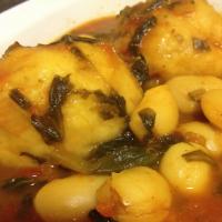 Butter Beans With Spinach And Dumplings_image