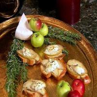 Brandy Apples with Goat Cheese image