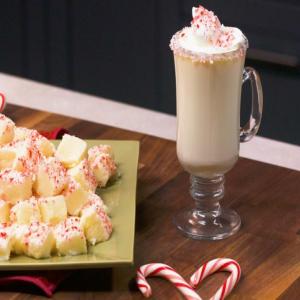 Peppermint-Vodka Hot Chocolate image