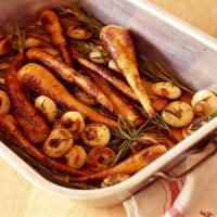 Roasted Parsnips and Onions image